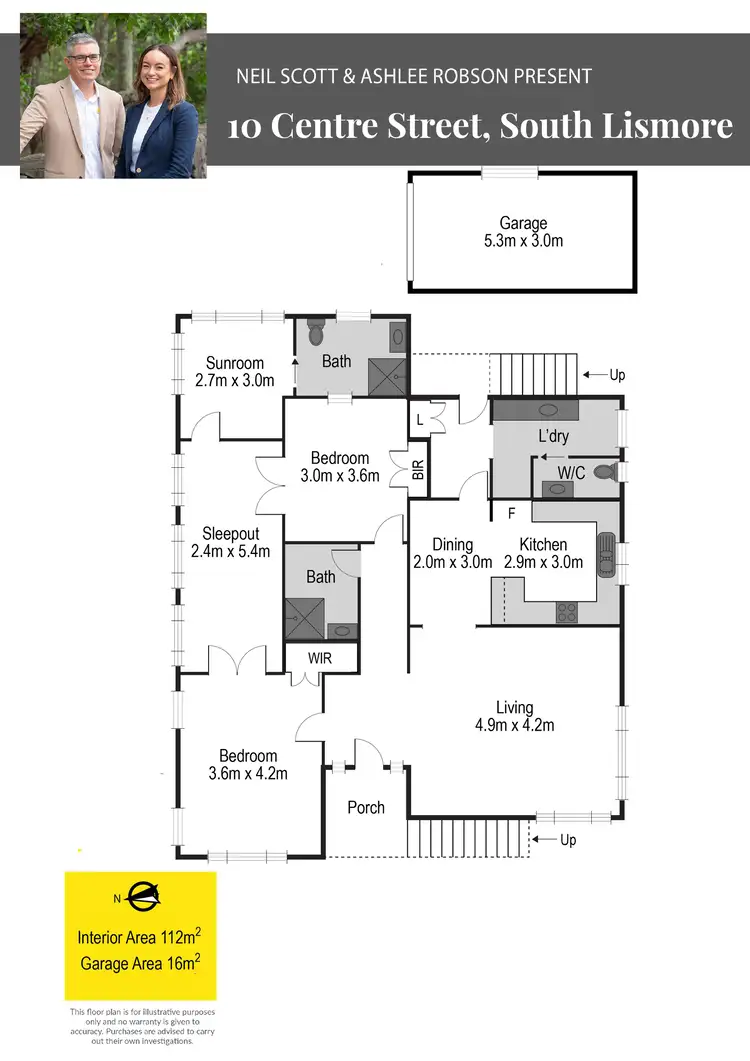 Floorplan of Homely house listing, 10 Centre Street, South Lismore NSW 2480