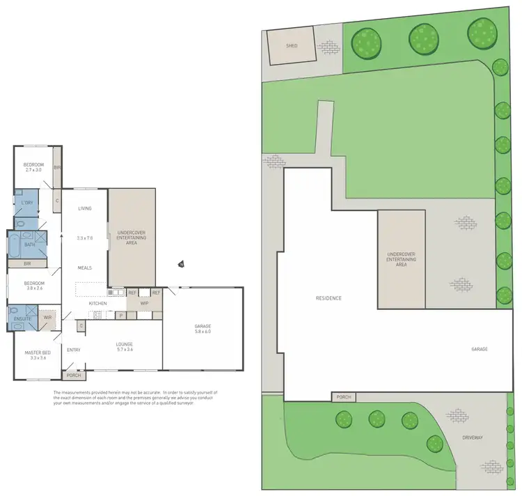 Floorplan of Homely house listing, 24 Melaleuca Drive, Hoppers Crossing VIC 3029
