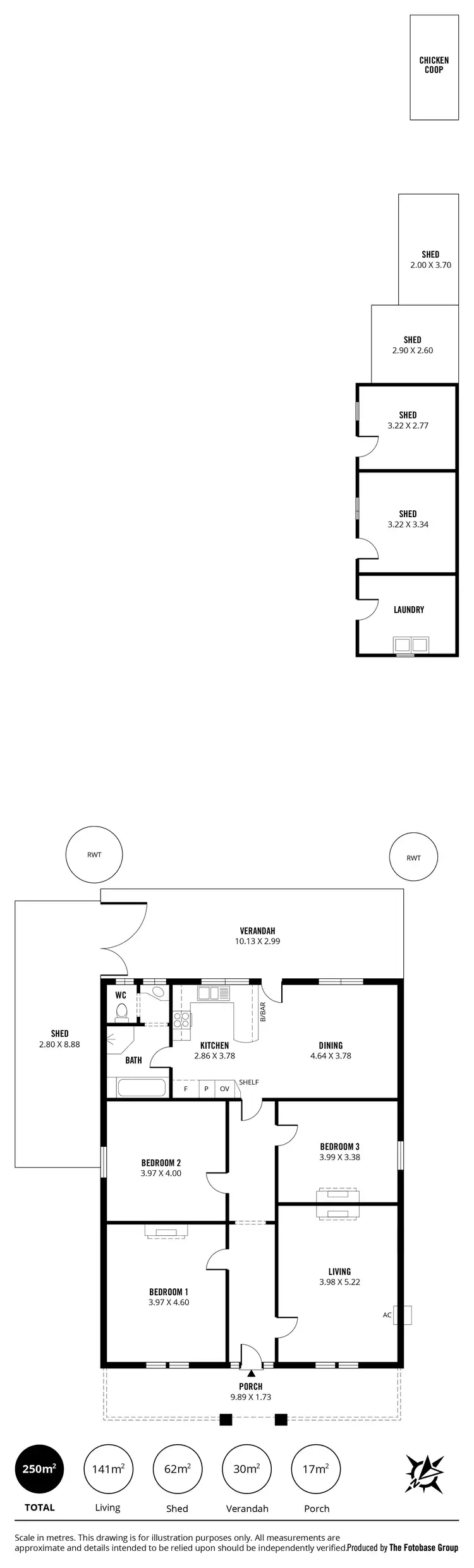 Floorplan of Homely house listing, 36 Portland Road, Queenstown SA 5014