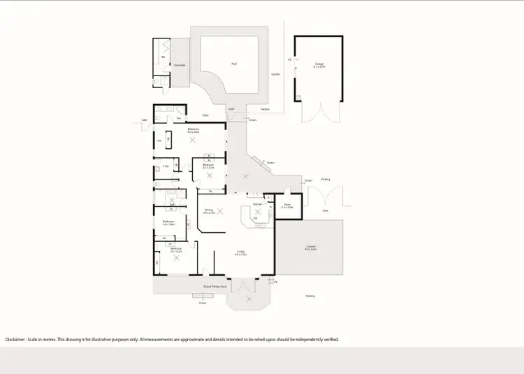 Floorplan of Homely house listing, 14 Kestrel Place, Djugun WA 6725