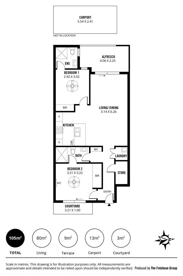Floorplan of Homely house listing, G04/27 Filly Street, St Clair SA 5011