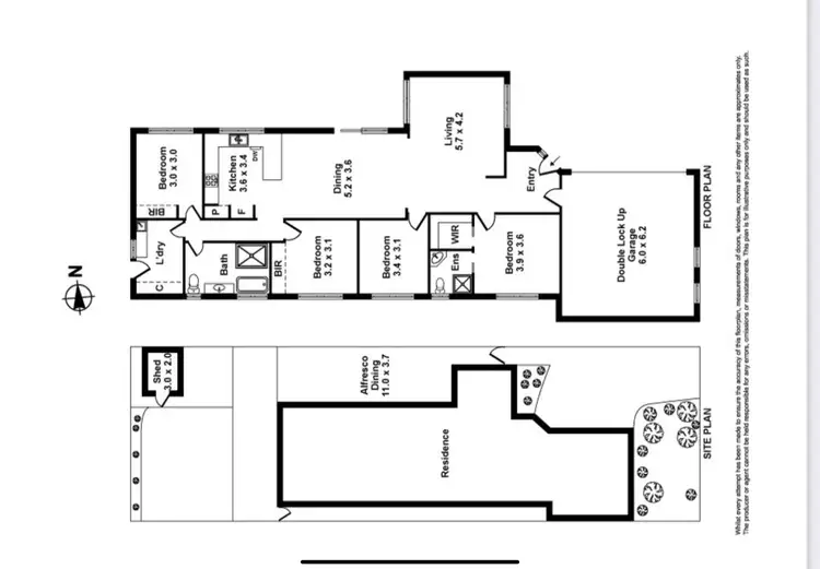 Floorplan of Homely house listing, 1 Hastie Court, Altona Meadows VIC 3028