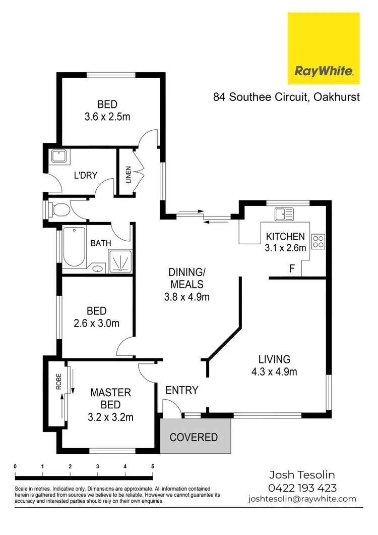 Floorplan of Homely house listing, 84 Southee Circuit, Oakhurst NSW 2761
