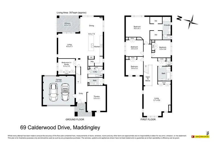 Floorplan of Homely house listing, 69 Calderwood Road, Maddingley VIC 3340