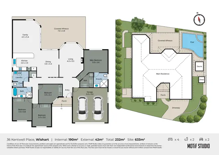 Floorplan of Homely house listing, 36 Kentwell Place, Wishart QLD 4122