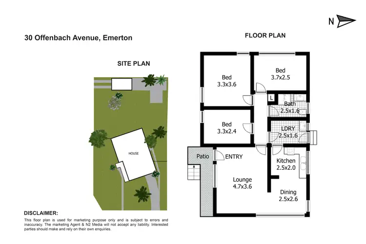 Floorplan of Homely house listing, 30 Offenbach Avenue, Emerton NSW 2770