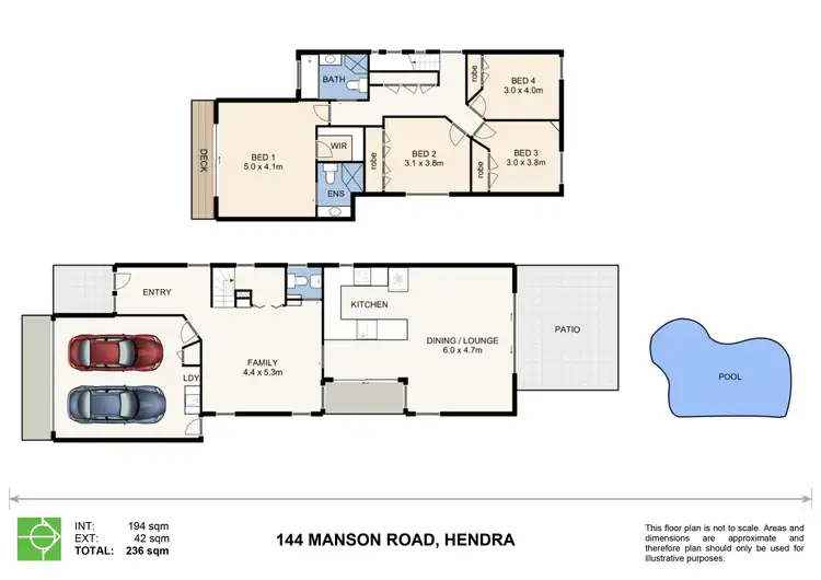 Floorplan of Homely house listing, 144 Manson Road, Hendra QLD 4011