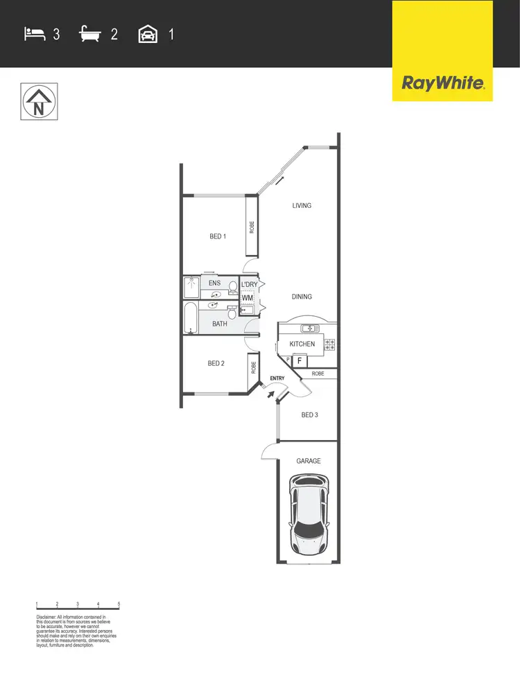 Floorplan of Homely townhouse listing, 3/25 Earle Place, Page ACT 2614