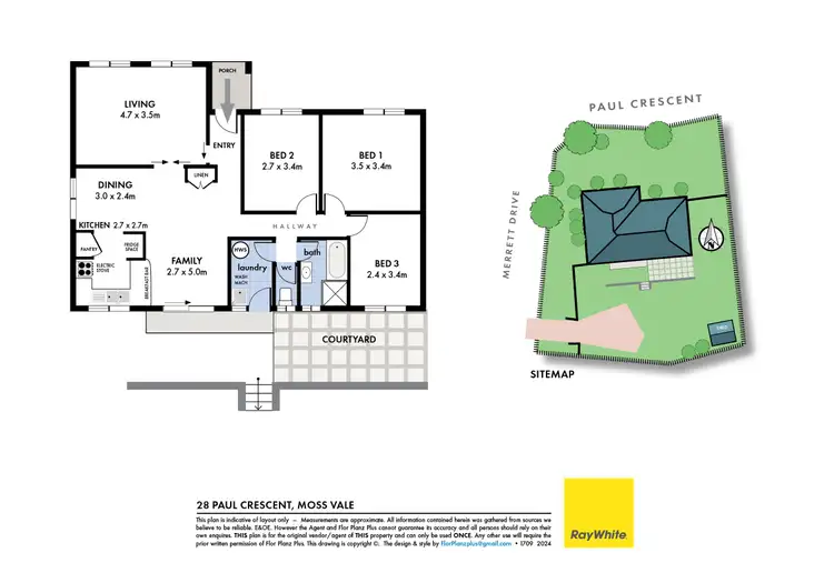 Floorplan of Homely house listing, 28 Paul Crescent, Moss Vale NSW 2577