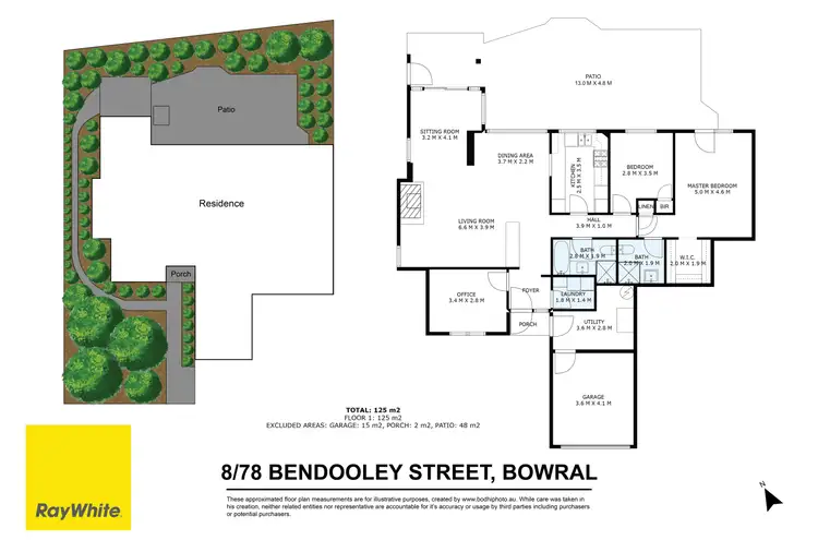 Floorplan of Homely villa listing, 8/78 Bendooley Street, Bowral NSW 2576