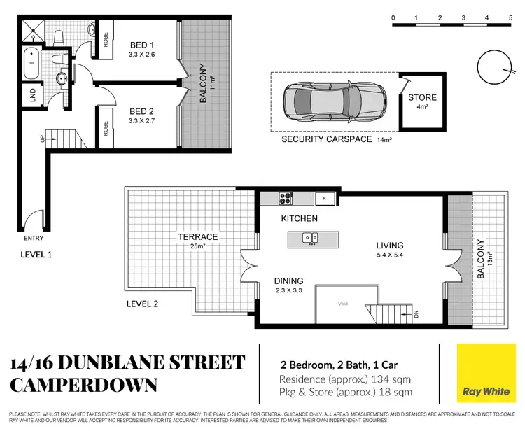 Floorplan of Homely apartment listing, 14/16-24 Dunblane Street, Camperdown NSW 2050