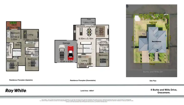 Floorplan of Homely house listing, 8 Burke And Wills Drive, Gracemere QLD 4702