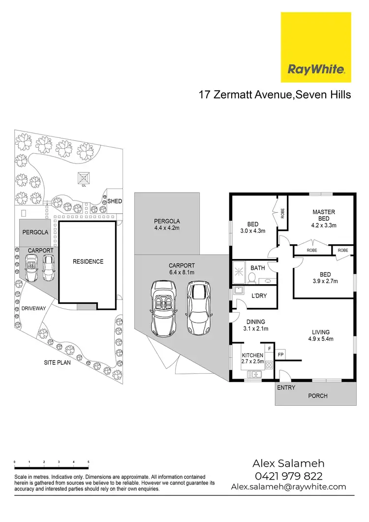 Floorplan of Homely house listing, 17 Zermatt Avenue, Seven Hills NSW 2147
