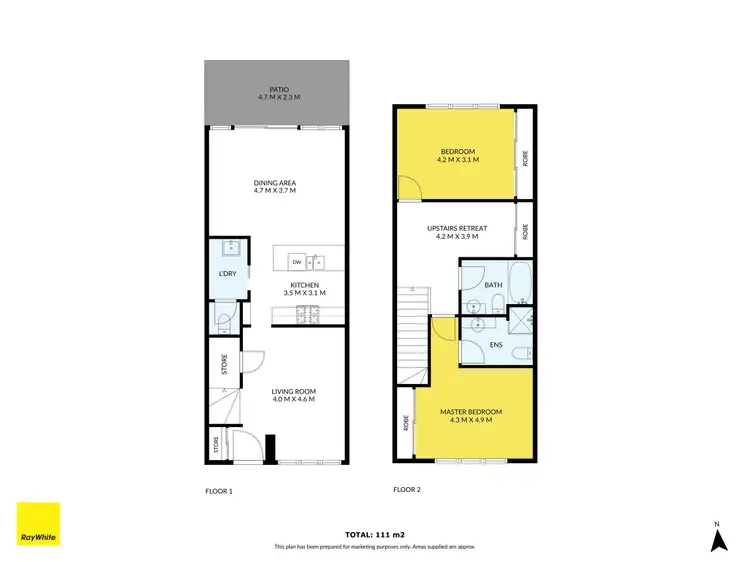 Floorplan of Homely house listing, 46/358 Sydenham Road, Sydenham VIC 3037