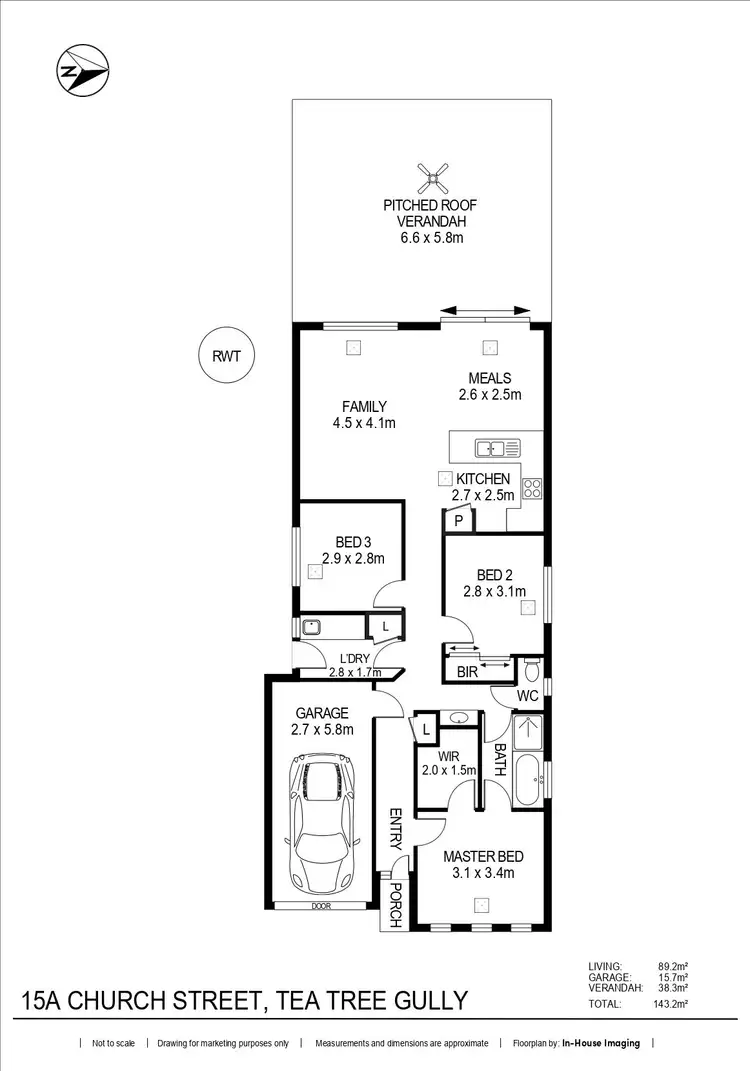 Floorplan of Homely house listing, 15a Church Street, Tea Tree Gully SA 5091