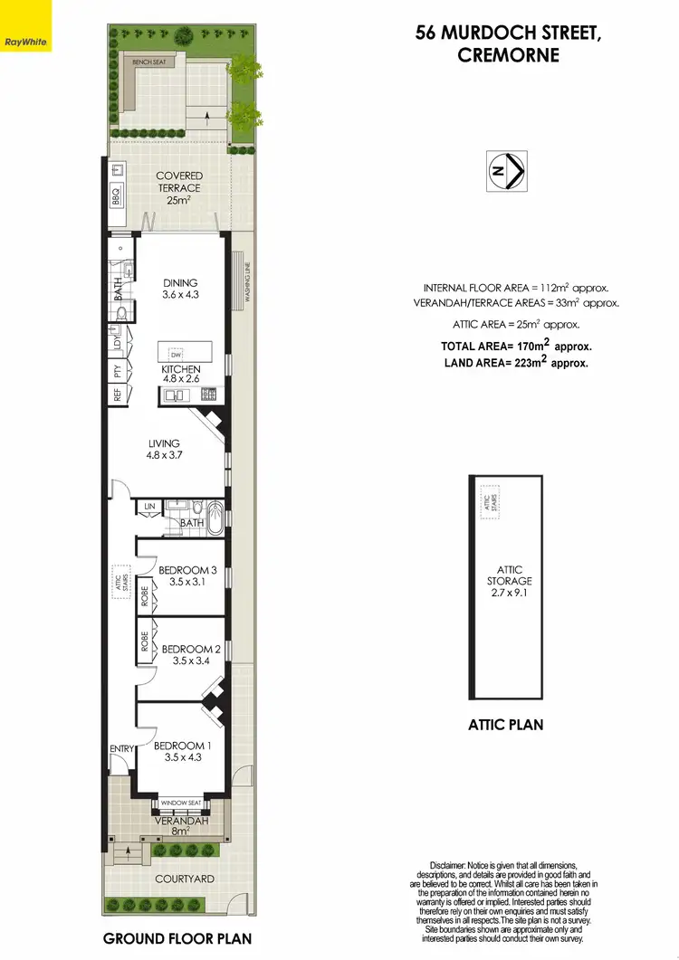 Floorplan of Homely house listing, 56 Murdoch Street, Cremorne NSW 2090