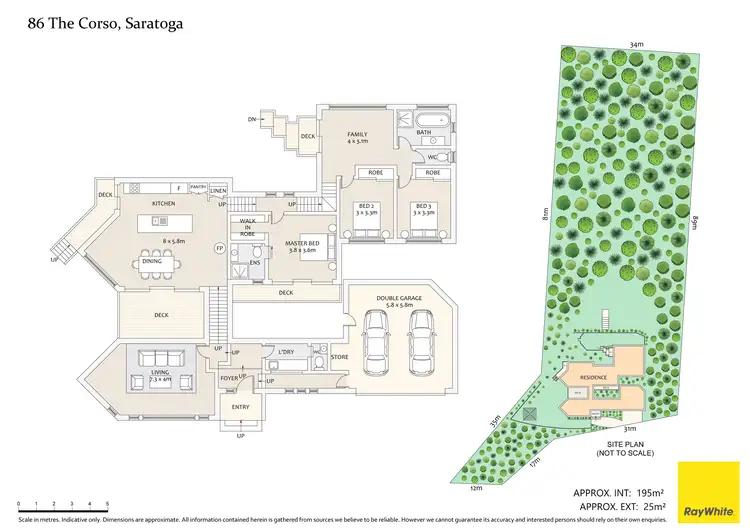 Floorplan of Homely house listing, 86 The Corso, Saratoga NSW 2251