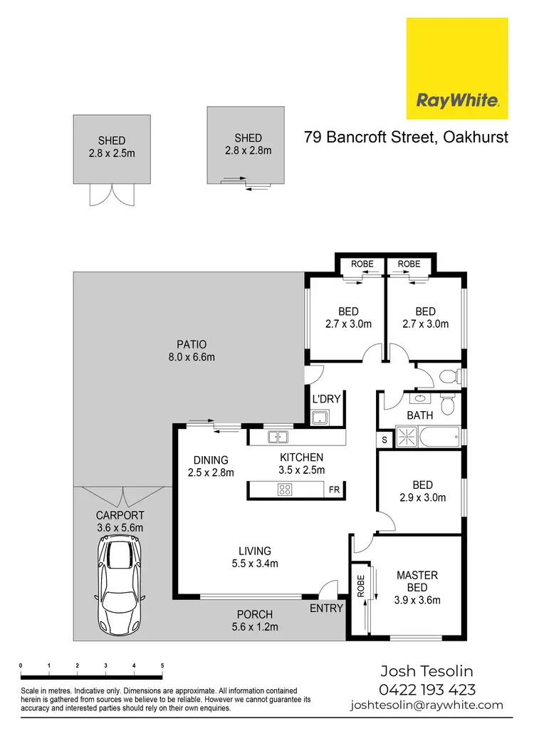 Floorplan of Homely house listing, 79 Bancroft Street, Oakhurst NSW 2761