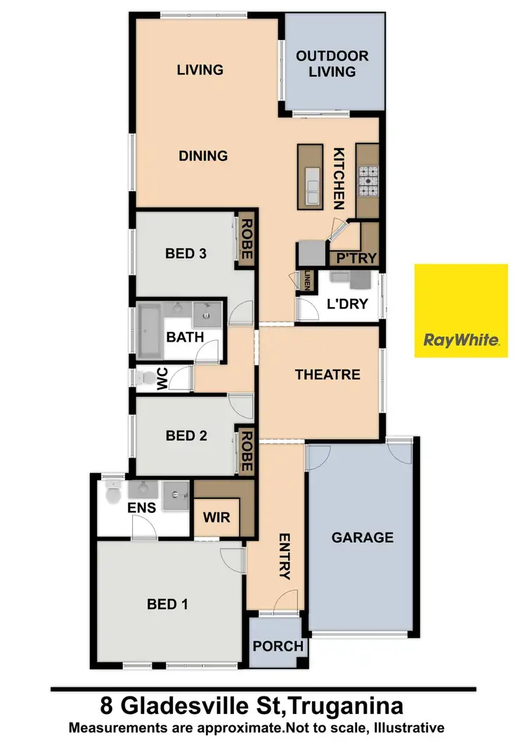 Floorplan of Homely house listing, 8 Gladesville Street, Truganina VIC 3029