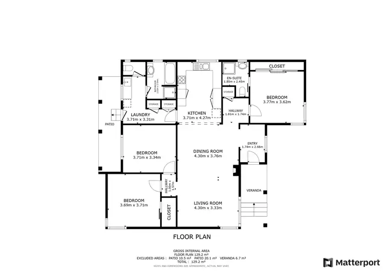 Floorplan of Homely house listing, 81 Chapman Street, Swan Hill VIC 3585