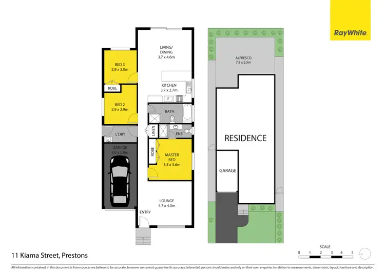 Floorplan of Homely house listing, 11 Kiama Street, Prestons NSW 2170