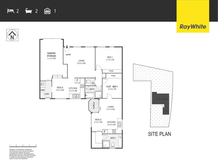 Floorplan of Homely house listing, 1 Moorehead Place, Latham ACT 2615