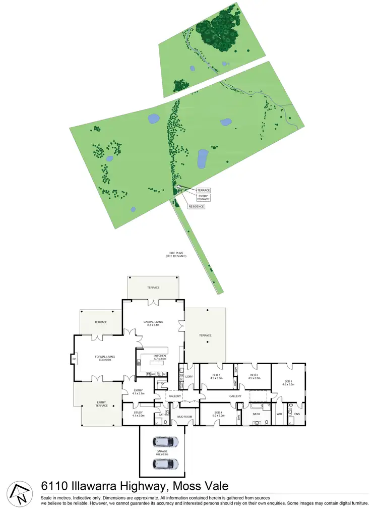 Floorplan of Homely rural property listing, Kelly's Creek/6110 Illawarra Highway, Moss Vale NSW 2577