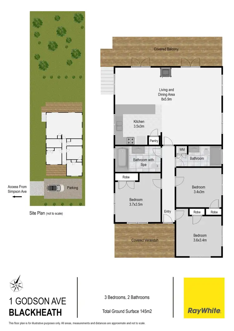 Floorplan of Homely house listing, 1 Godson Avenue, Blackheath NSW 2785