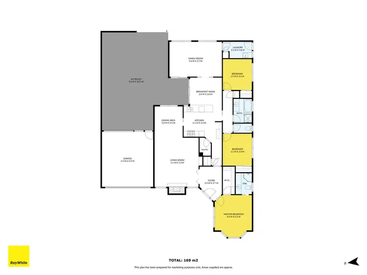 Floorplan of Homely house listing, 19 Hawkesbury Avenue, Hillside VIC 3037