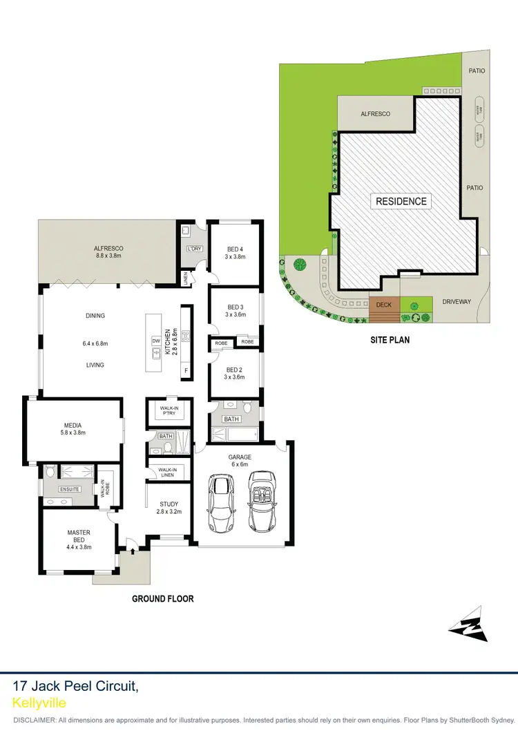 Floorplan of Homely house listing, 17 Jack Peel Circuit, Kellyville NSW 2155