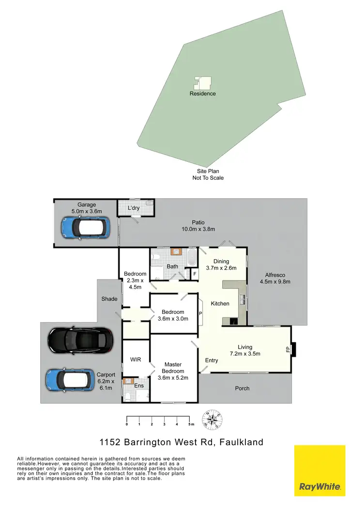 Floorplan of Homely rural property listing, 1152 Barrington West Road, Gloucester NSW 2422