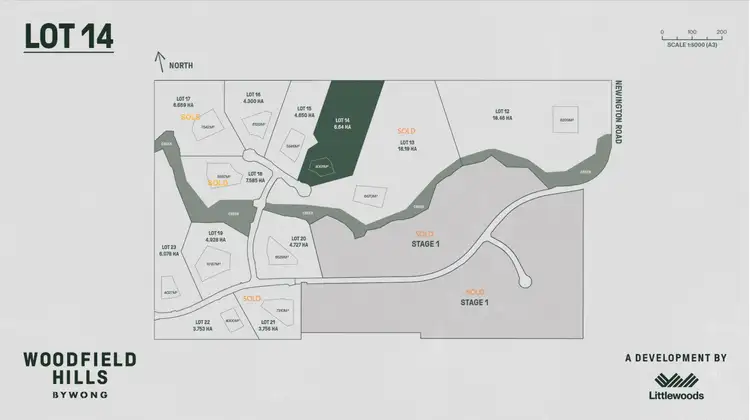 Floorplan of Homely land listing, 74 Quince Paddock Place, Bywong NSW 2621
