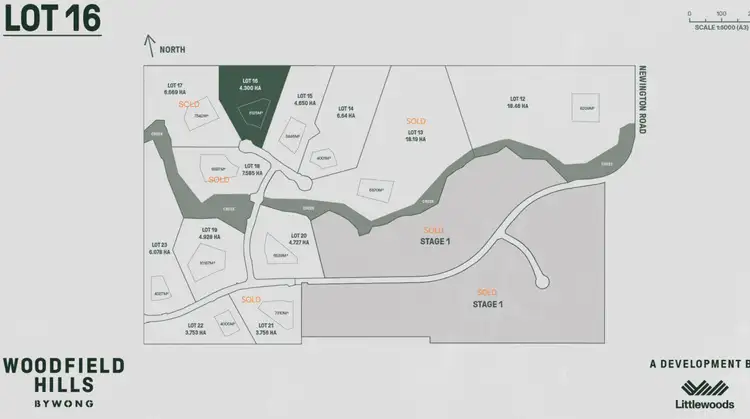 Floorplan of Homely land listing, 55 Quince Paddock Place, Bywong NSW 2621
