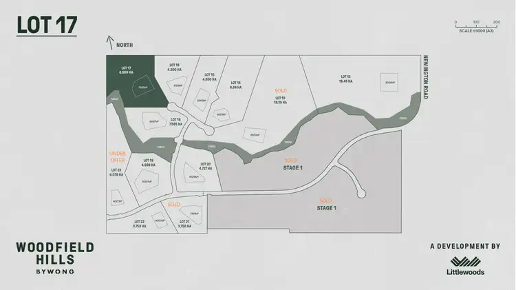 Floorplan of Homely land listing, 53 Quince Paddock Place, Bywong NSW 2621