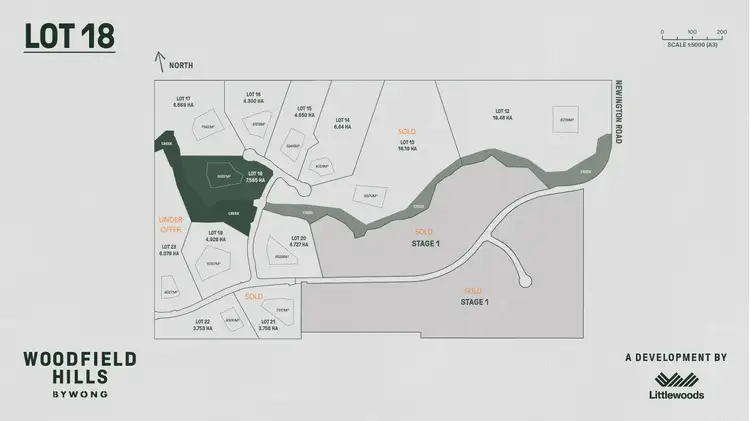 Floorplan of Homely land listing, 51 Quince Paddock Place, Bywong NSW 2621
