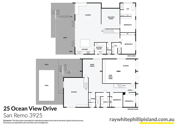 Floorplan of Homely house listing, 25 Oceanview Drive, San Remo VIC 3925