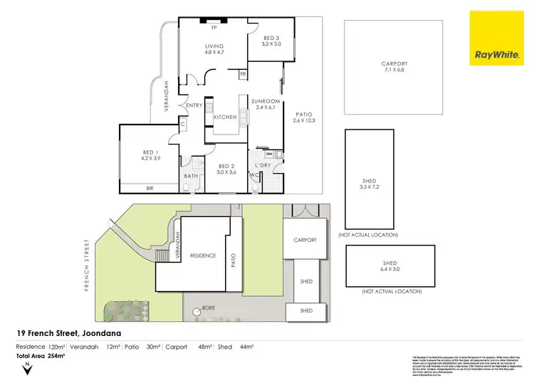 Floorplan of Homely house listing, 19 French Street, Joondanna WA 6060