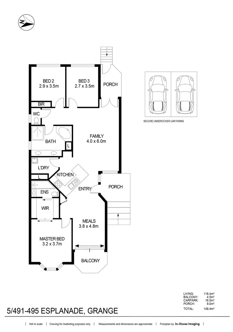Floorplan of Homely house listing, 5/491-495 Esplanade, Grange SA 5022