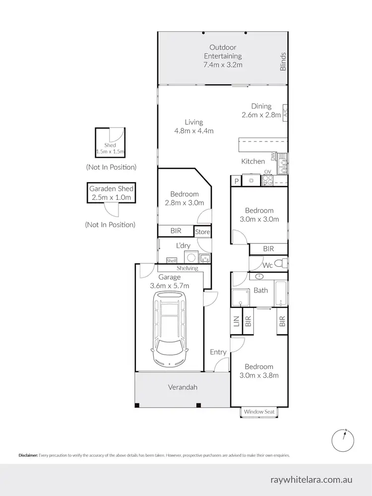 Floorplan of Homely house listing, 19 Balagundi Drive, Lara VIC 3212