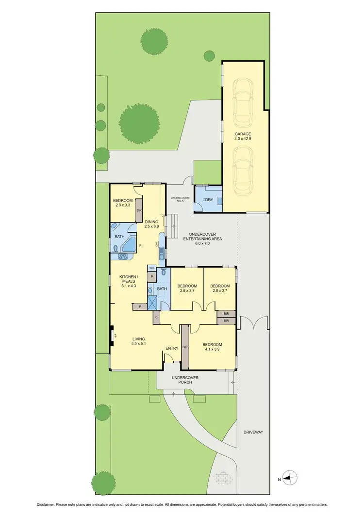 Floorplan of Homely house listing, 10 Fairmount Street, Hadfield VIC 3046