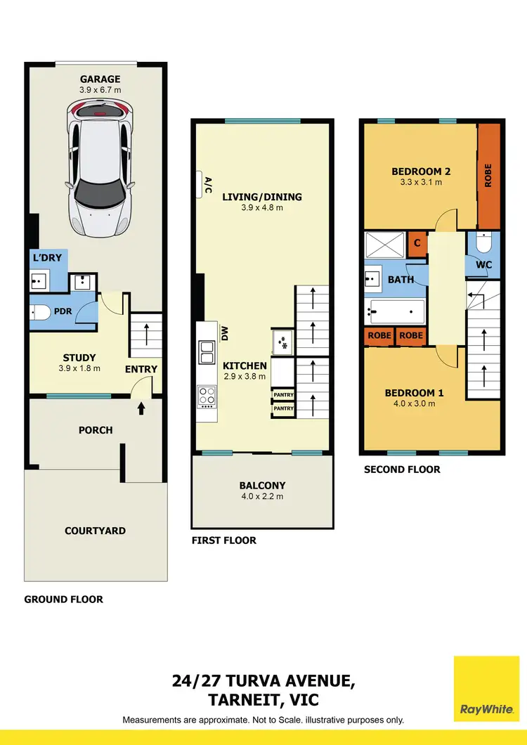 Floorplan of Homely house listing, 24/27 Turva Avenue, Tarneit VIC 3029