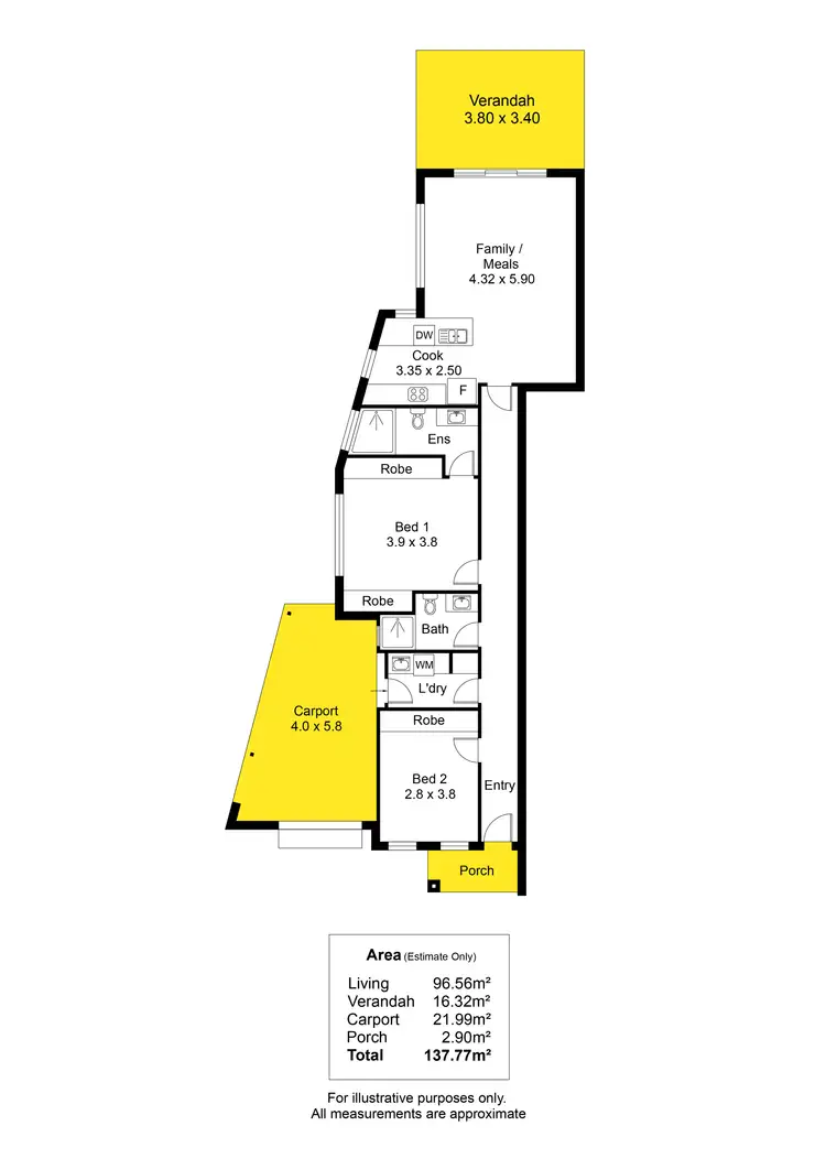 Floorplan of Homely other listing, 11B Hobart Avenue, Warradale SA 5046