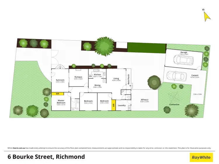 Floorplan of Homely house listing, 6 Bourke Street, Richmond NSW 2753