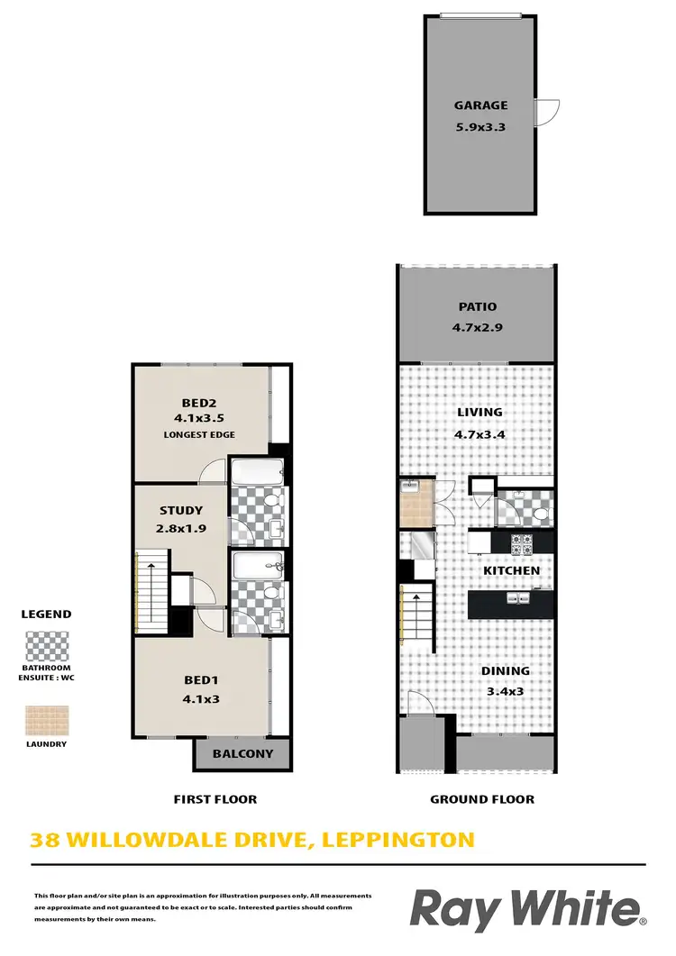 Floorplan of Homely house listing, 38 Willowdale Drive, Leppington NSW 2179