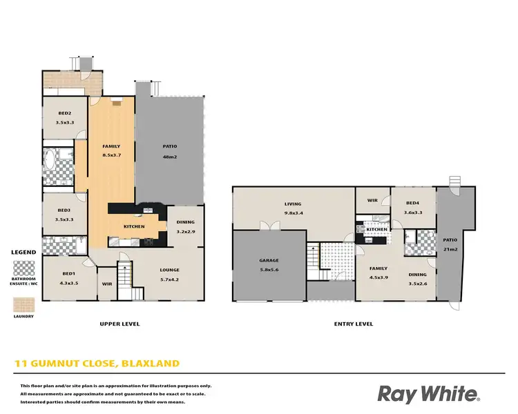 Floorplan of Homely house listing, 11 Gumnut Close, Blaxland NSW 2774