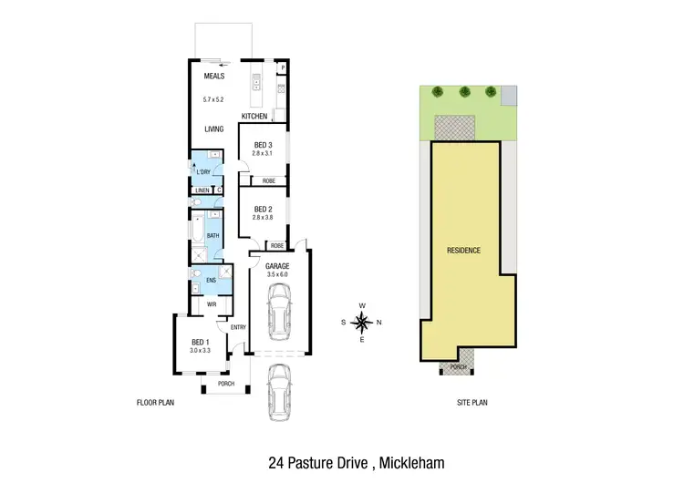 Floorplan of Homely house listing, 24 Pasture Drive, Mickleham VIC 3064