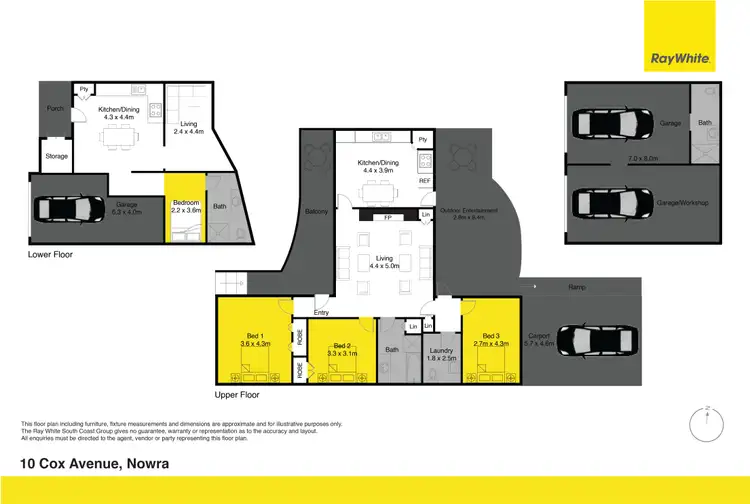 Floorplan of Homely house listing, 10 Cox Avenue, Nowra NSW 2541