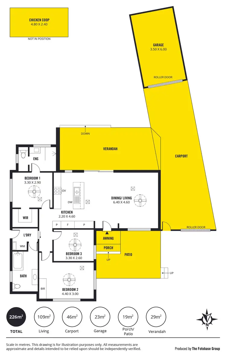 Floorplan of Homely house listing, 24 Carmichael Road, Christies Beach SA 5165
