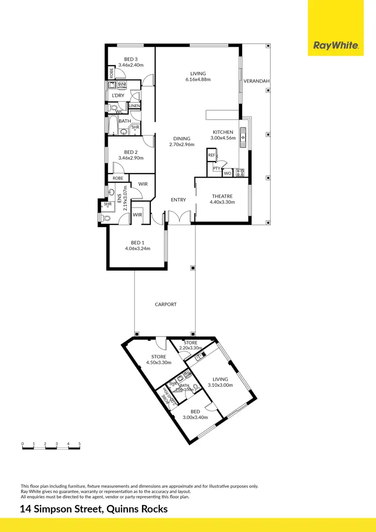Floorplan of Homely house listing, 14 Simpson Street, Quinns Rocks WA 6030