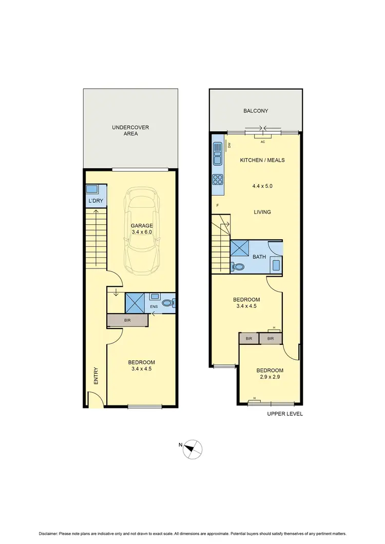 Floorplan of Homely townhouse listing, 8/2 Grandview Street, Glenroy VIC 3046